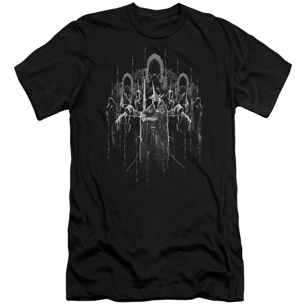 Lord Of The Rings The Nine Premium Adult 301 T-Shirt Black